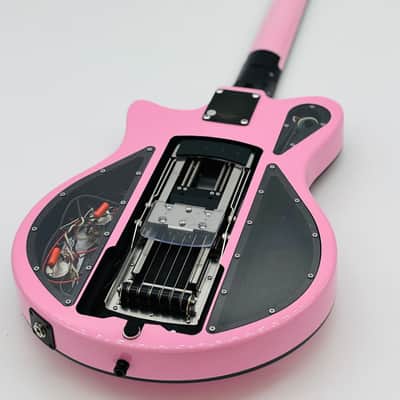 Ciari Travel Guitars Steve Stevens Premier Signature "Josie" 2026 Pink with Free Backpack! image 8
