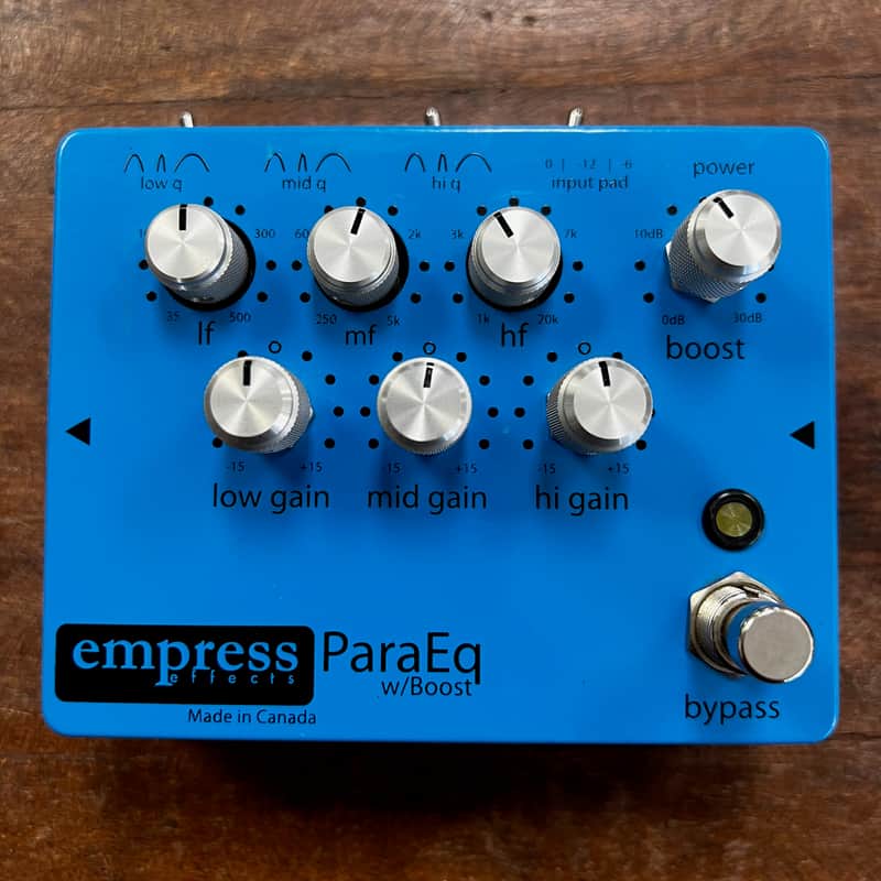 【美品】Empress ParaEq w/Boost エンプレス パライコ Empress ParaEQ with Boost | Reverb