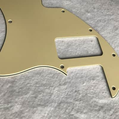 For Fender US Telecaster Thinline/Tele 69 TV Jones Guitar Pickguard,3 Ply Vintage Yellow image 4