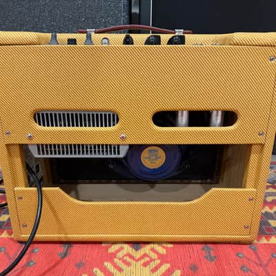 Fender '57 Custom Deluxe Tweed Handwired 1x12 Combo w/ Celestion Alnico Blue image 7