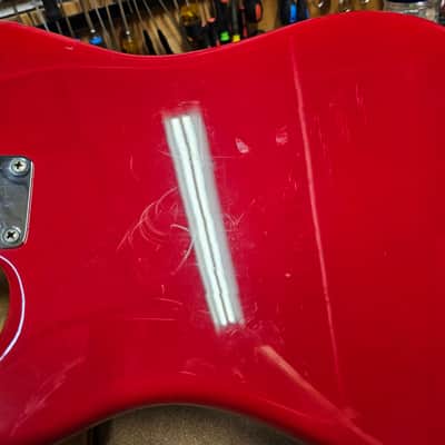 1981 Fender Bullet H-1 Dakota Red image 14
