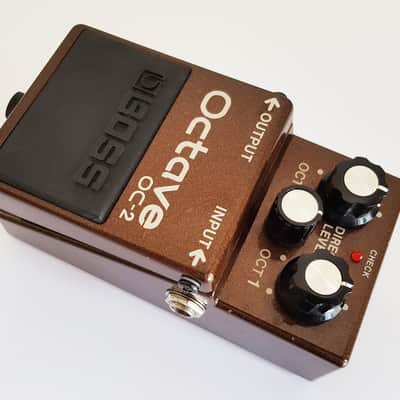 Boss OC-2 Octave Vintage Effects Pedal - Brown image 7