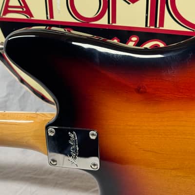 Fender Kurt Cobain Jaguar Guitar with Case 2016 - 3-Color Sunburst / Rosewood fingerboard image 11