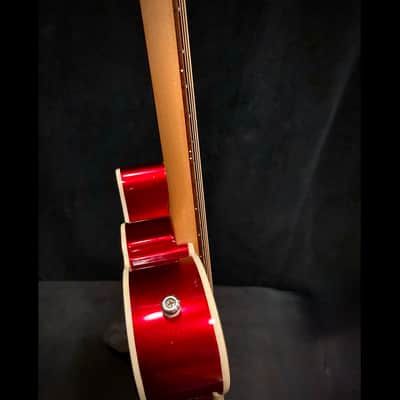 Fender Telecoustic Deluxe - Candy Apple Red image 5