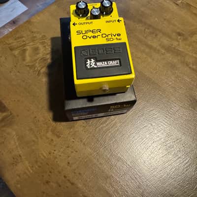 Boss SD-1W Super OverDrive Waza Craft 2015 - Present - Yellow image 1