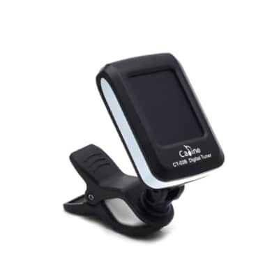 Caline CT-03B Guitar Clip-On Tuner Electronic with Digital LCD display, Black image 2
