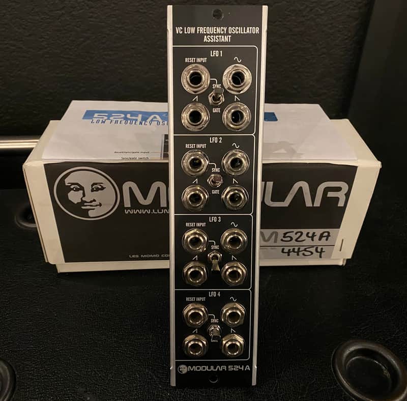 Moon Modular 524A VC Low Frequency Oscillator Assistant - SYNTHESIZERS.COM / MOOG UNIT / MU / 5U / AMERICAN FORMAT image 1