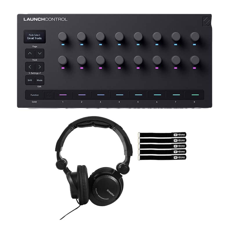 Novation Launch Control 3 Compact Control Surface with Headphones Pack image 1