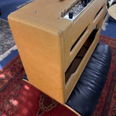 Fender '57 Twin-Amp Reissue 40-Watt 2x12" Guitar Combo 2004 - 2011 - Lacquered Tweed image 6