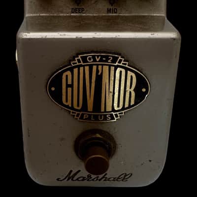 Marshall Guv'nor Plus GV-2 2010s - Silver X7021 image 1