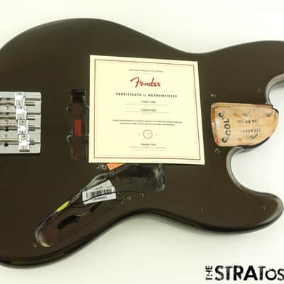 Fender American Ultra II Jazz Bass BODY & HARDWARE USA Guitar Texas Tea image 2
