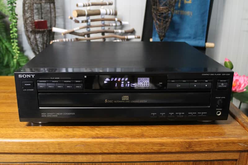 Vintage Sony CDP-C315 Multi Compact Disc Player (1991-92) | Reverb