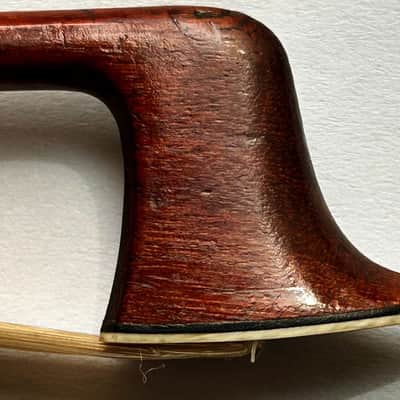 Vintage 4/4 French Violin Bow Stamped "Marcel Lapierre" – 55 g., 74.5 cm. – Pernambuco Stick, Ebony Frog - Free WW Shipping - Youtube Videos image 10