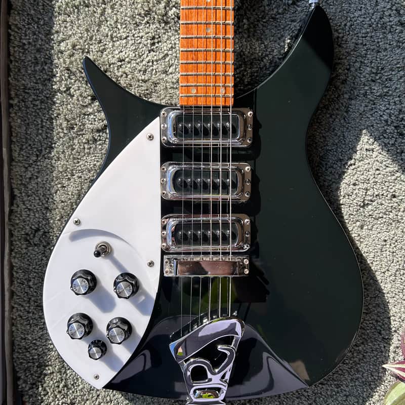 1986 Rickenbacker 350v63 Left Handed Semi Hollow Electric Guitar w/ OHSC image 1