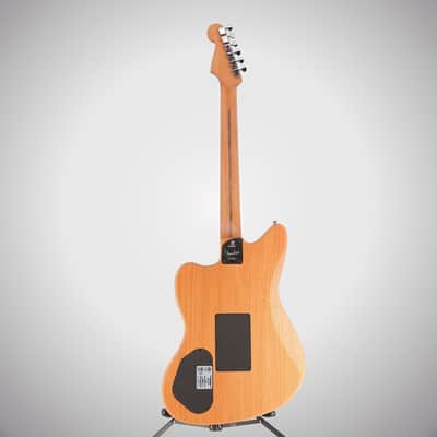 Fender Certified Pre-Owned American Acoustasonic Jazzmaster, Natural, Ebony Fingerboard (I10) (3162A) image 6