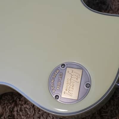 Video! 2018 Gibson 3 P90 Les Paul Custom M2M Vintage White image 19