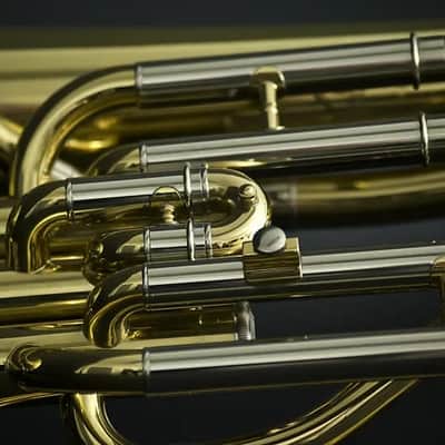 John Packer JP173 Student Baritone Horn w/Case, Gold Lacquer image 2