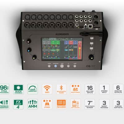 Allen & Heath CQ-18T 18-Channel Digital Mixer with Touchscreen and Wi-Fi image 2