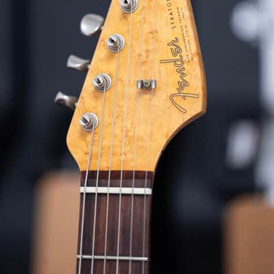 1997 Fender Custom Shop Cunetto Relic 1960 Stratocaster - Burgundy Mist image 13