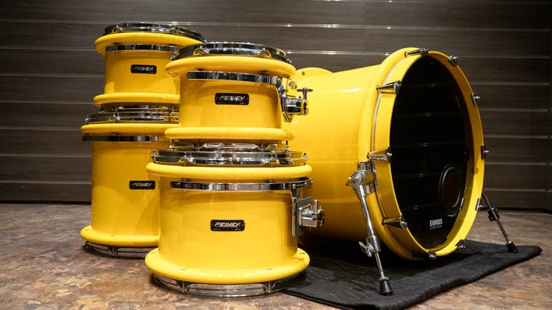 1994 Peavey RBS-1 5-Piece Shell Pack - Gloss Yellow image 1