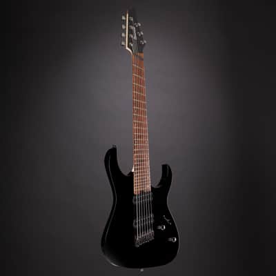 Ibanez Standard RGMS7-BK Multiscale 7-String Black - Electric Guitar image 9