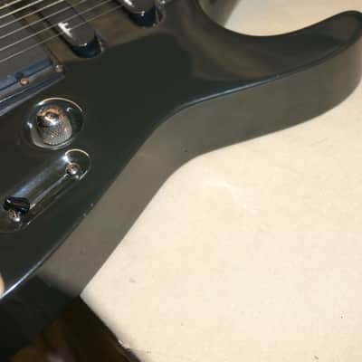 Vintage RARE 1990 Made In USA Jackson Soloist Archtop Neck-Thru Electric Guitar with Case Dark Gray image 25
