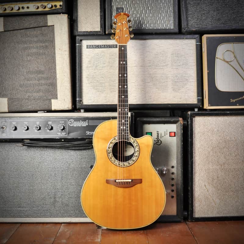 Ovation 1867 Legend Super Shallow Cutaway Natural 1990 | Reverb Latvia
