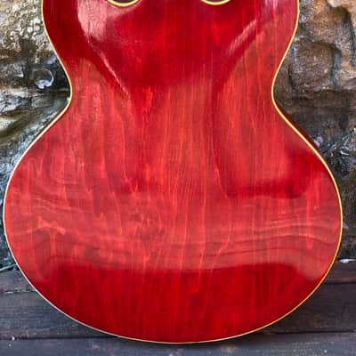 1967 Epiphone Riviera Cherry image 4