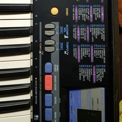 Vintage Yamaha PSR-78 Keyboard, Works Great, Retro Electronic Sounds, Good For Circuit Bending! image 3