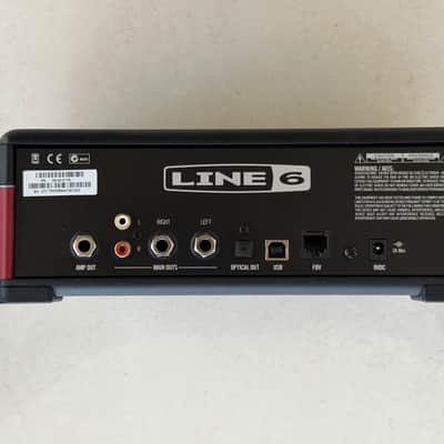 Line 6 AMPLIFi TT Digital Modeling Guitar Amp Head 2013 - 2021 - Red / Black image 5