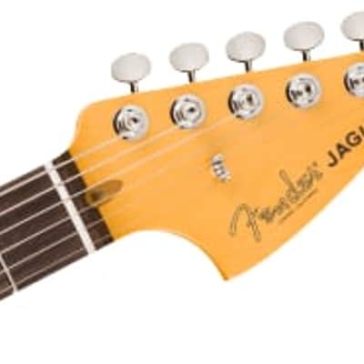 Fender American Professional Classic Jaguar®, Rosewood Fingerboard, Faded Firemist Gold image 5