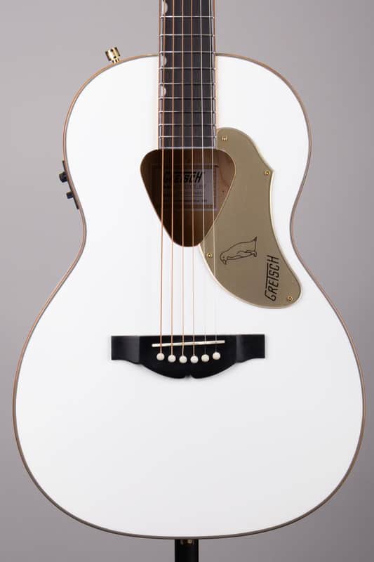 Gretsch G5021WPE Rancher Penguin Parlor Acoustic-Electric Guitar - White image 1