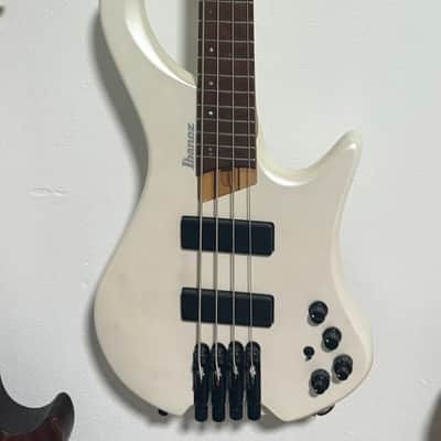 Ibanez EHB1000-PWM Bass Workshop 2020 - Present - Pearl White Matte image 2