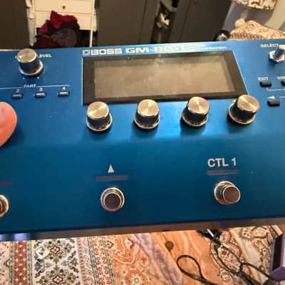 Boss GM-800 Guitar Synthesizer 2023 - Present - Blue image 6