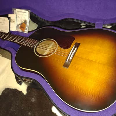 2024 Gibson '42 BANNER J-45 VOS/Custom Shop Acoustic Guitar- Vintage Sunburst w/Case & Candy image 4