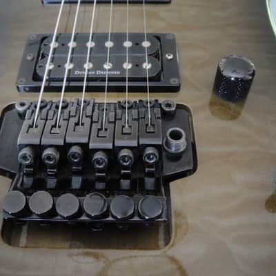 Jackson Kelly Professional MIJ 1990 Trans Black Quilt image 8
