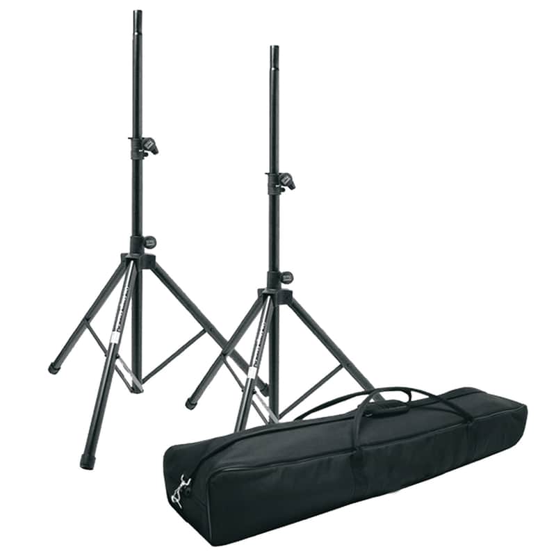 Electro Voice TSP-1 Tripod Speaker Stand Pair + Carry Bag image 1
