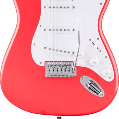 Squier Limited Edition Squier Sonic Stratocaster Fiesta Red image 3