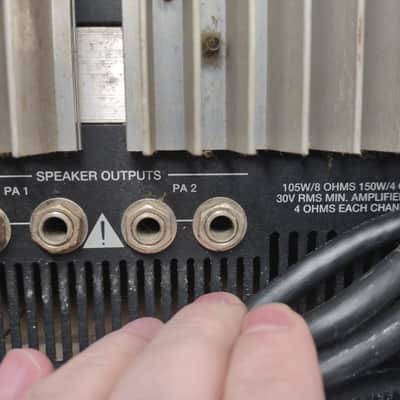 Peavey XR600E 6-Channel Powered Mixer - USED image 6
