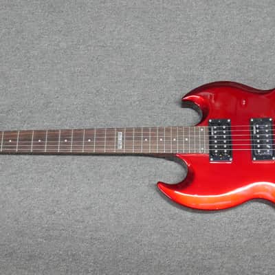 ESP LTD Viper 10 2000s - Candy Apple Red. Roland GK3 Midi pickup installed image 1