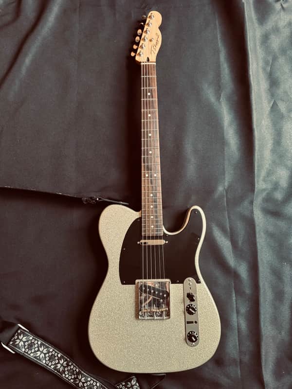 T Shepard B-line Telecaster Partscaster Fralin Pickups Telecaster - Silver Sparkle image 1