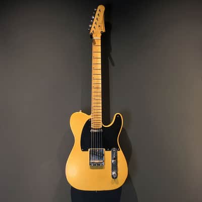 Made to Order - FRANCHIN Mars guitar Relic Aged 100% Nitro Lacquer (Butterscotch/ Sunburst/ Black/ White/ Blue/ Green/ Yellow/ Red/ Pink/ Burgundy/ Purple/ Gold/ Silver, etc.) Telecaster-Tele-T-Style Made in Italy image 9