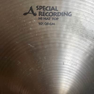 Zildjian  Special Recording Hi Hat Cymbals 90s 10” A image 7