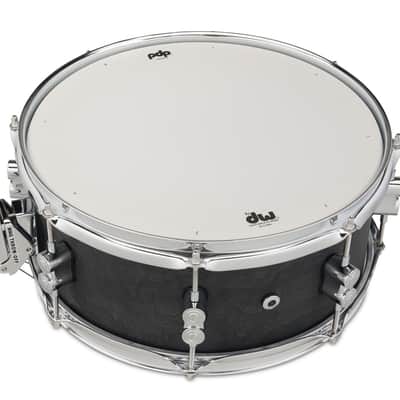 PDP Concept Series Black Wax Maple Snare, 5.5x13, Satin Black w/Chrome Hardware (PDSN5513BWCR) image 6