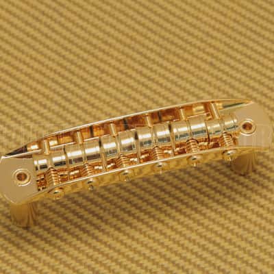 SB-0223-002 Gold Bridge for Fender Mustang® Guitar & Jaguar/Jazzmaster