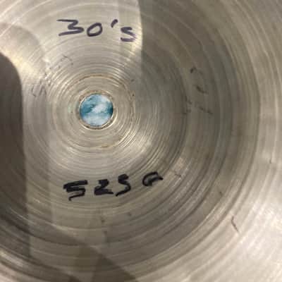 Zildjian Frankie Banali's 13" Vintage Hi Hats (#106) Unsigned 1950s image 5