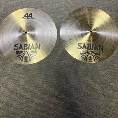 Sabian 14" AA Regular Hi-Hat Cymbals (Used) image 1