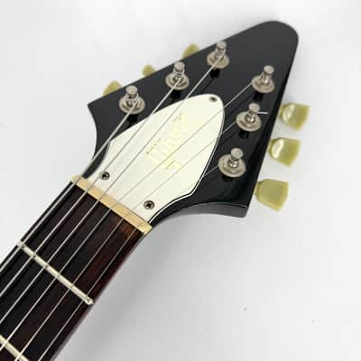 1990 Gibson Flying V ’67 Reissue – Ebony image 3