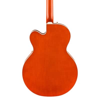 Gretsch Nashville Hollow Body with String-Thru Bigsby and Gold Hardware - Ebony Fingerboard, Orange Stain image 3