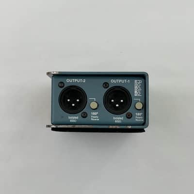 Radial Twin-Iso Two Channel Line Level Isolator 2010s - Blue image 5